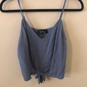 NEW Lulu’s Tie Crop Top